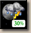 Friday Night: Chance Showers And Thunderstorms then Slight Chance Showers And Thunderstorms