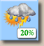 Saturday: Slight Chance Showers And Thunderstorms